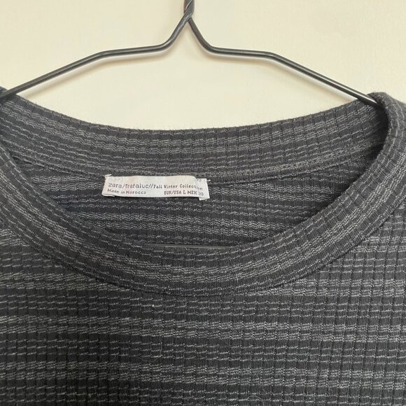zara cotton soft rib tee - Picture 2 of 2
